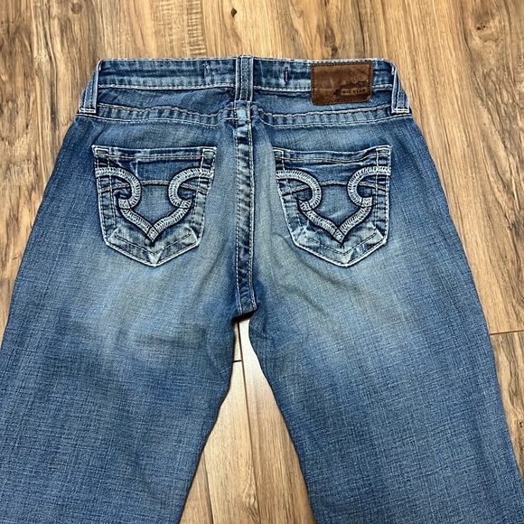 BigStar Hazel Jeans Straight Legs Sz 27 - Picture 5 of 8